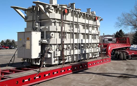 remanufacture substation on a truck